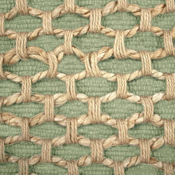 Boho Living Jada Decorative Throw, Includes Accent, Premium Woven Design, Living Room Décor, (1) 12" x 20" Pillow Cover with Insert, Sage Green - Image 3